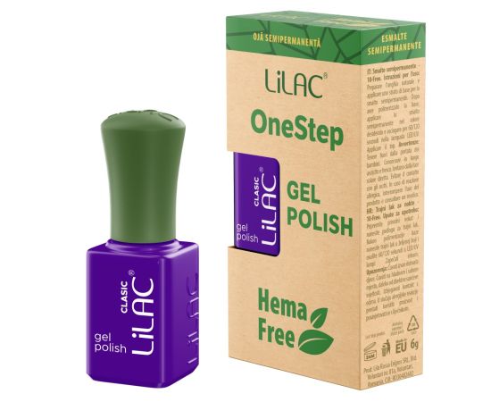 Hema Free гел лак Lilac OneStep Basic 007,1,LilaCare Bulgaria