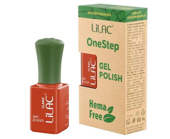 Hema Free гел лак Lilac OneStep Basic 010,1,LilaCare Bulgaria