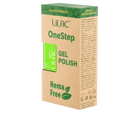 Hema Free гел лак Lilac OneStep Neon 044,2,LilaCare Bulgaria