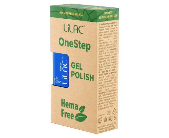 Hema Free гел лак Lilac OneStep Neon 046,2,LilaCare Bulgaria