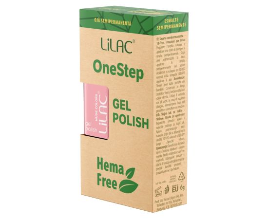 Hema Free гел лак Lilac OneStep Nude 011,2,LilaCare Bulgaria