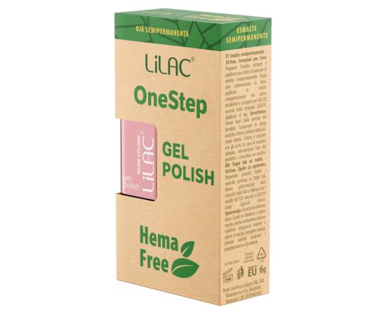 Hema Free гел лак Lilac OneStep Nude 012,2,LilaCare Bulgaria