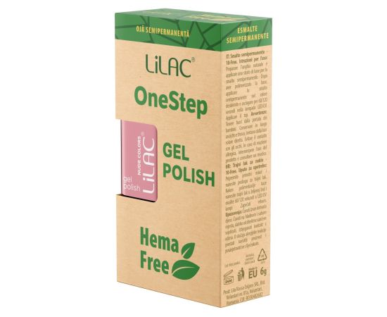 Hema Free гел лак Lilac OneStep Nude 014,2,LilaCare Bulgaria