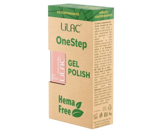 Hema Free гел лак Lilac OneStep Nude 017,2,LilaCare Bulgaria