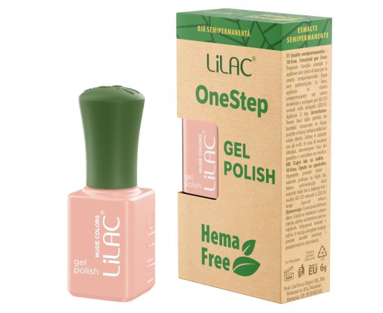 Hema Free гел лак Lilac OneStep Nude 018,1,LilaCare Bulgaria