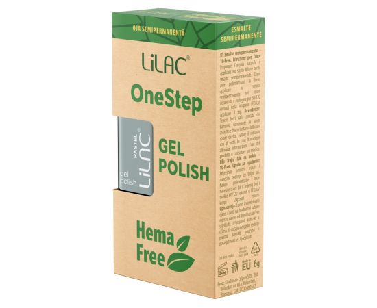 Hema Free гел лак Lilac OneStep Pastel 031,2,LilaCare Bulgaria