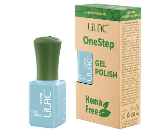 Hema Free гел лак Lilac OneStep Pastel 033,1,LilaCare Bulgaria