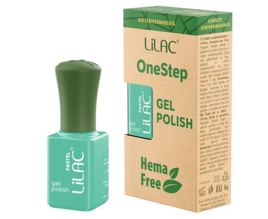 Hema Free гел лак Lilac OneStep Pastel 034,1,LilaCare Bulgaria