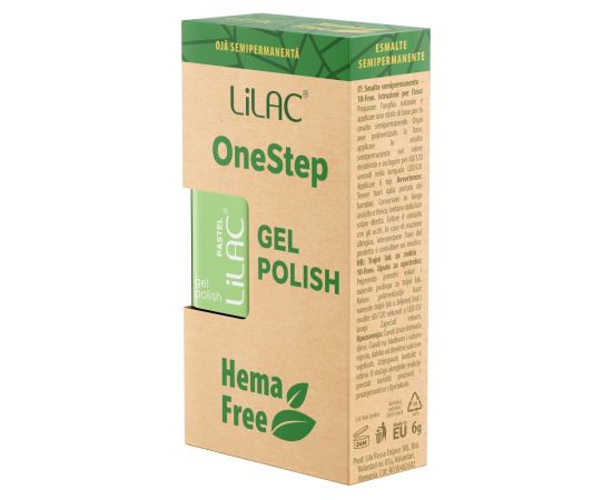 Hema Free гел лак Lilac OneStep Pastel 035,2,LilaCare Bulgaria