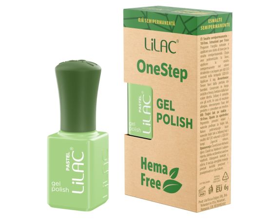 Hema Free гел лак Lilac OneStep Pastel 035,1,LilaCare Bulgaria