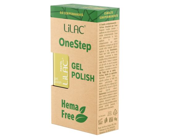 Hema Free гел лак Lilac OneStep Pastel 036,2,LilaCare Bulgaria