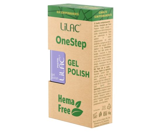 Hema Free гел лак Lilac OneStep Pastel 037,2,LilaCare Bulgaria