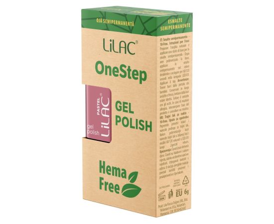 Hema Free гел лак Lilac OneStep Pastel 040,2,LilaCare Bulgaria