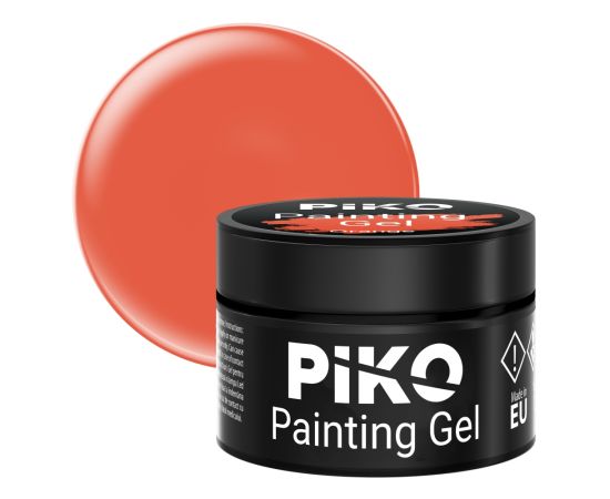 Цветен гел Painting gel 08 ORANGE 5g,1,LilaCare Bulgaria