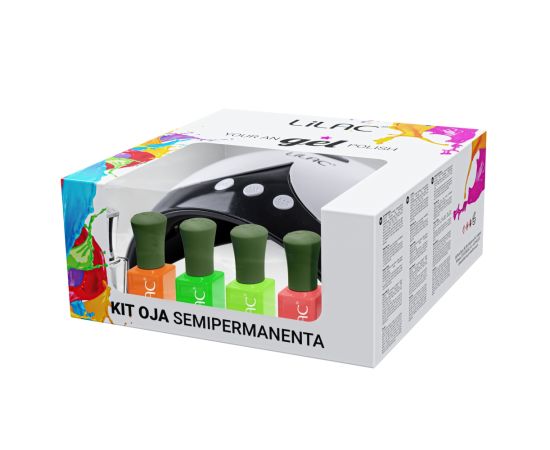 Комплект за гел лак Lilac Neon 1 Hema Free,1,LilaCare Bulgaria