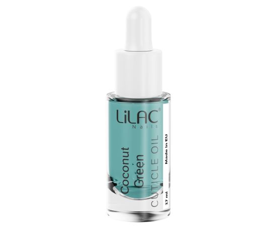 Lilac Nail Care Масло за кутикули Coconut Green 17 мл,2,LilaCare Bulgaria