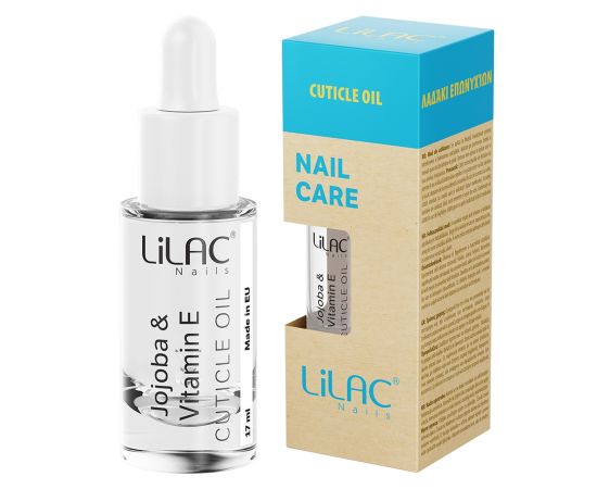 Lilac Nail Care Масло за кутикули Jojoba & Vitamin E 17 мл,1,LilaCare Bulgaria