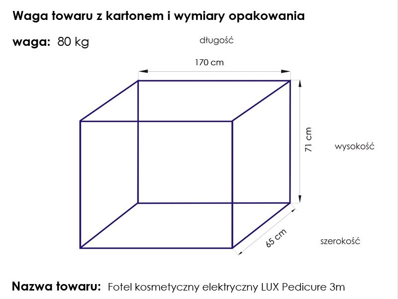 Стол за педикюр - Електрическо Козметично легло lux 3m,8,LilaCare Bulgaria