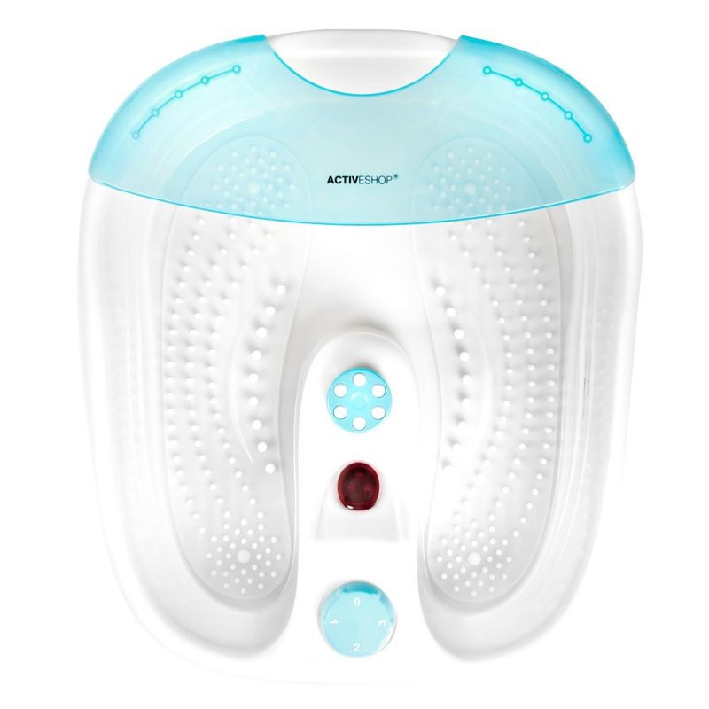 Поставка за вана за педикюр на колела Бял + foot massager massager with temperature maintenance AM-506a,6,LilaCare Bulgaria