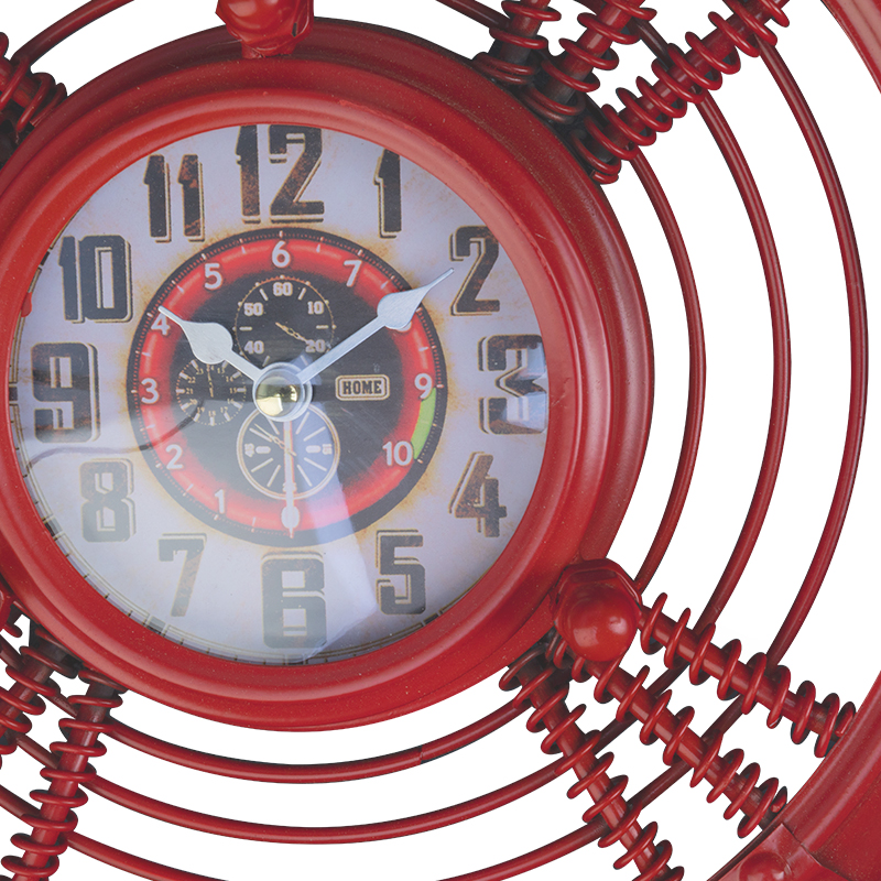 Decoration clock red propeller,1,LilaCare Bulgaria