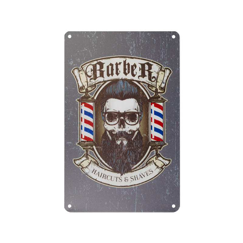 Decorative plaque barber b014,1,LilaCare Bulgaria