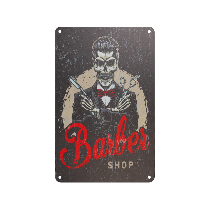 Decorative plaque barber b081,1,LilaCare Bulgaria