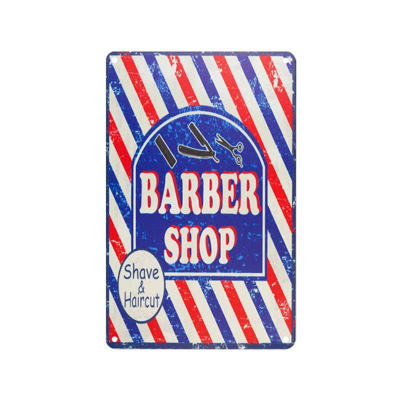 Decorative plaque barber c012,1,LilaCare Bulgaria