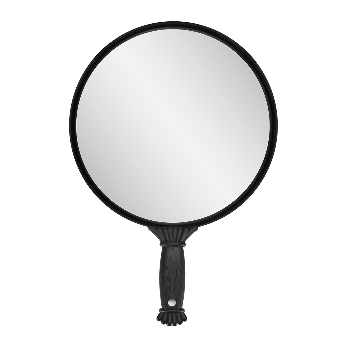 Round barber mirror with handle q-35,1,LilaCare Bulgaria