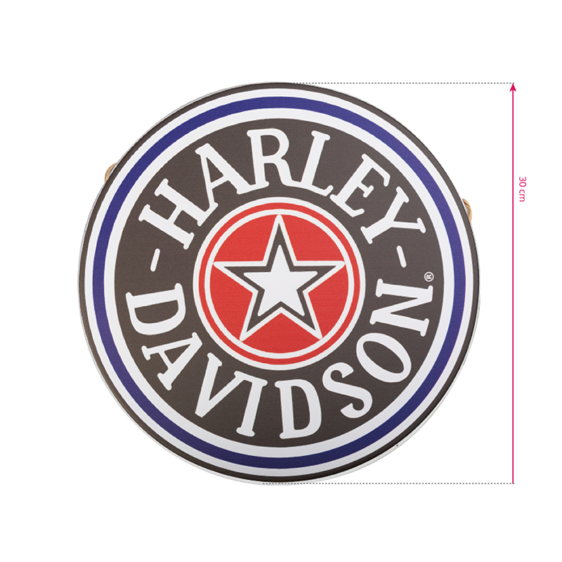 Harley HD002 round decorative plaque,2,LilaCare Bulgaria