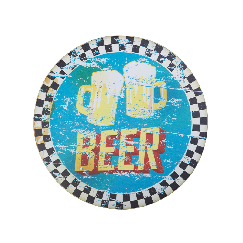 Decorative round beer plaque,1,LilaCare Bulgaria