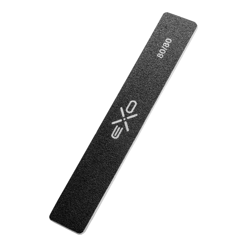 EXO WIDE STRAIGHT NAIL FILE 80/80 10 PCS,1,LilaCare Bulgaria