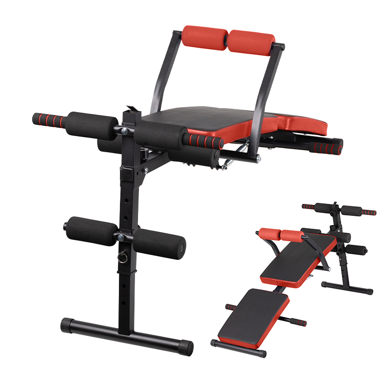 EXERCISE BENCH 07 BLACK RED,1,LilaCare Bulgaria