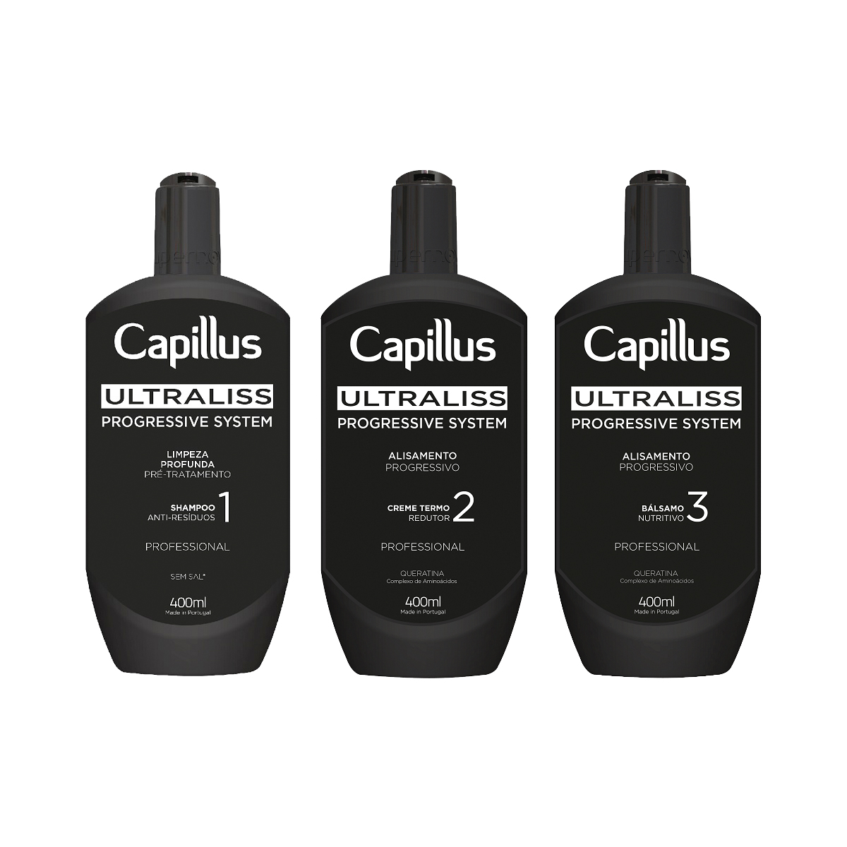 Capillus Ultraliss Nanoplastia, set for the nanoplasty treatment, 3x400ml,1,LilaCare Bulgaria