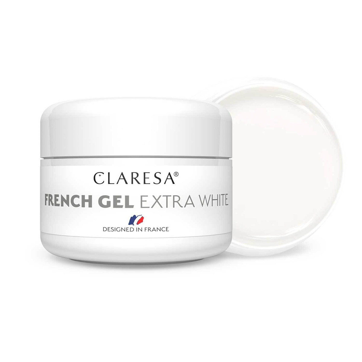 CLARESA FRENCH GEL EXTRA WHITE 15 g,1,LilaCare Bulgaria