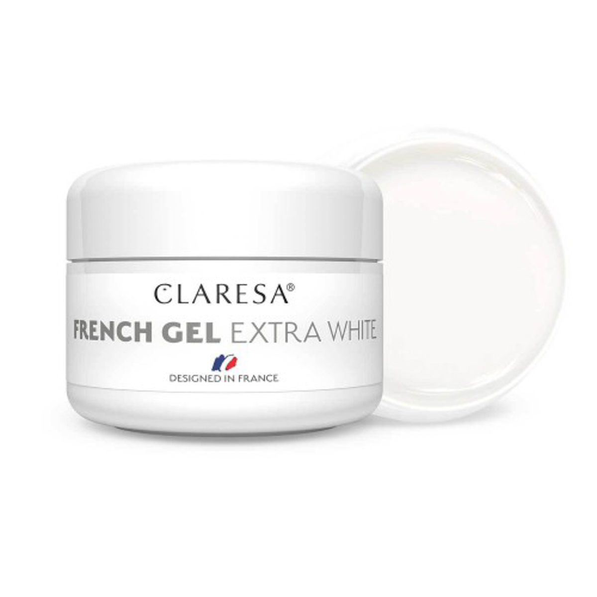 CLARESA FRENCH GEL EXTRA WHITE 25 g,1,LilaCare Bulgaria