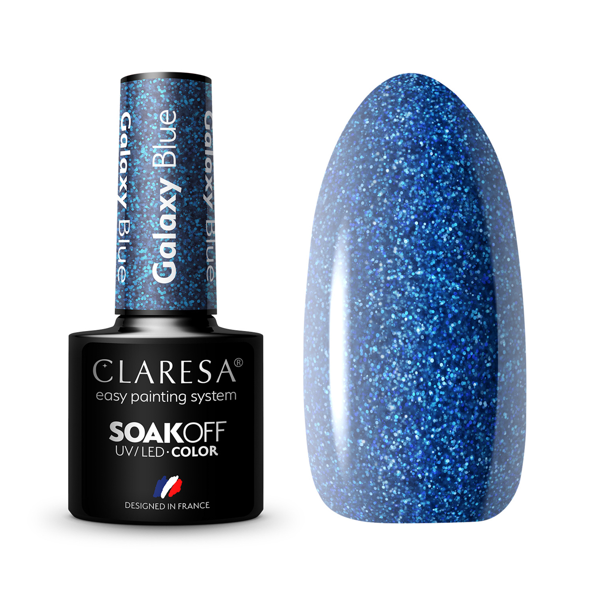 Гел лак Claresa Galaxy Blue,1,LilaCare Bulgaria