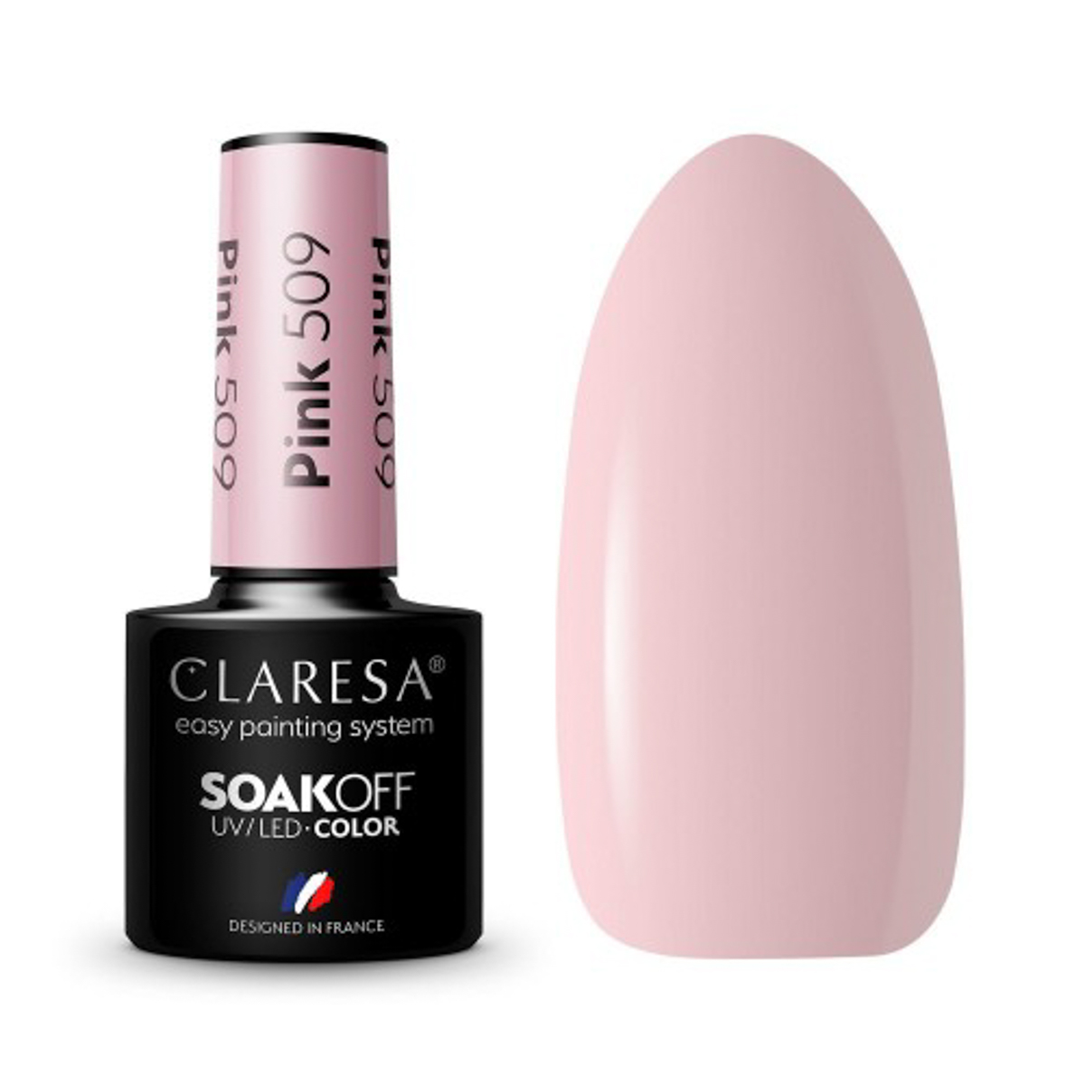 Гел лак Claresa Pink 509,1,LilaCare Bulgaria