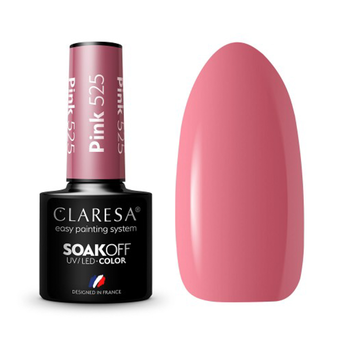 Гел лак Claresa Pink 525,1,LilaCare Bulgaria