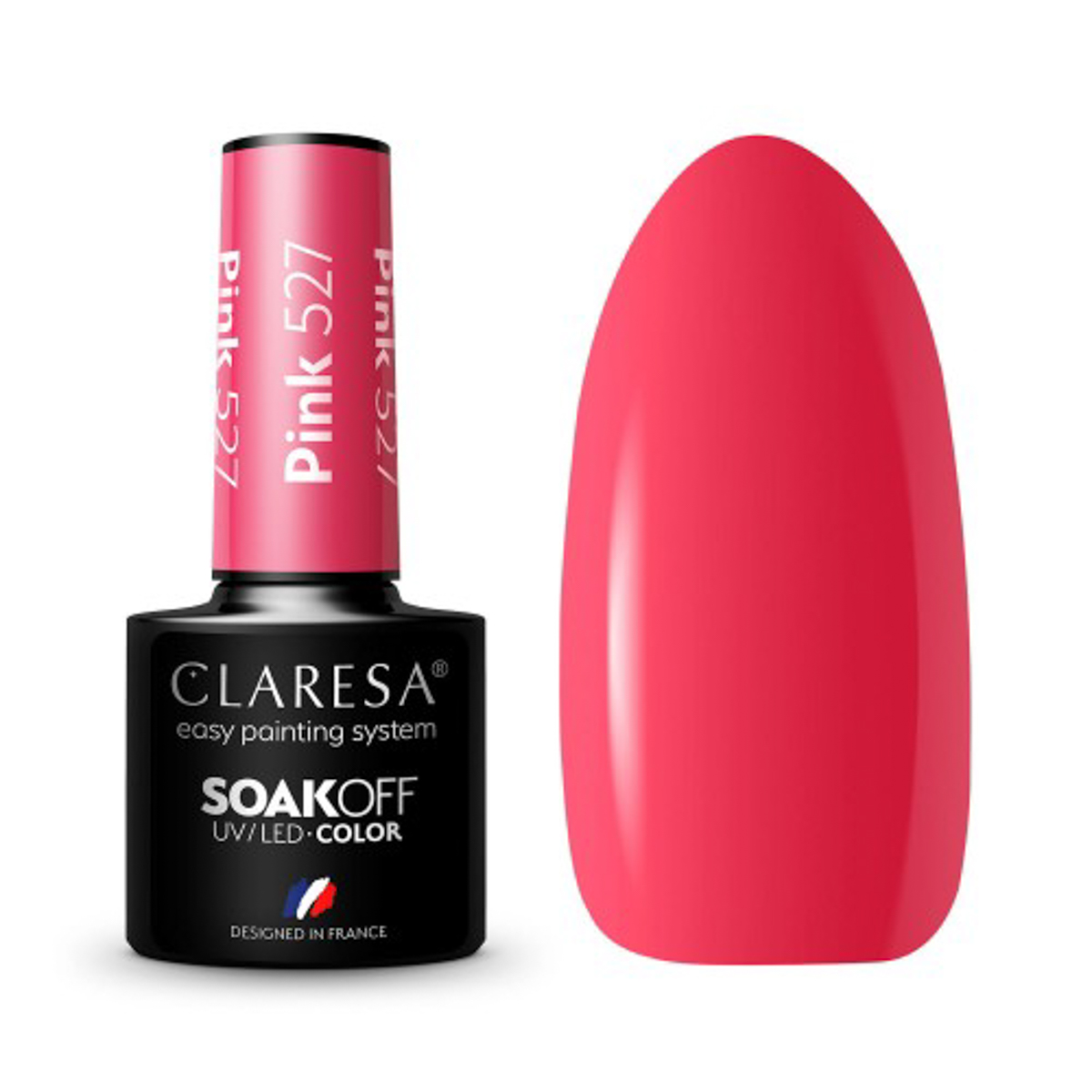 Гел лак Claresa Pink 527,1,LilaCare Bulgaria