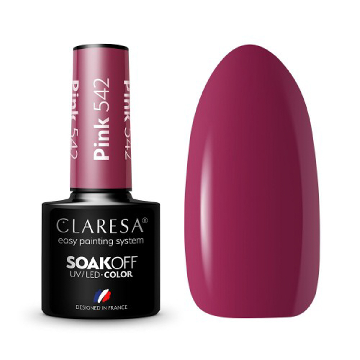 Гел лак Claresa Pink 542,1,LilaCare Bulgaria