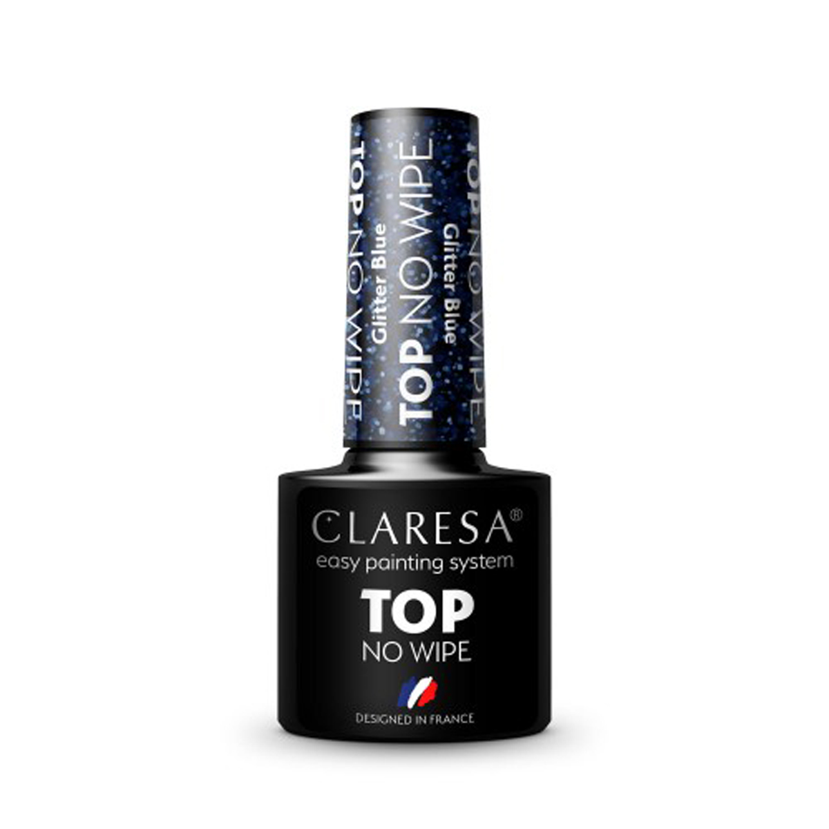 CLARESA TOP NO WIPE 5G GLITTER BLUE ,1,LilaCare Bulgaria