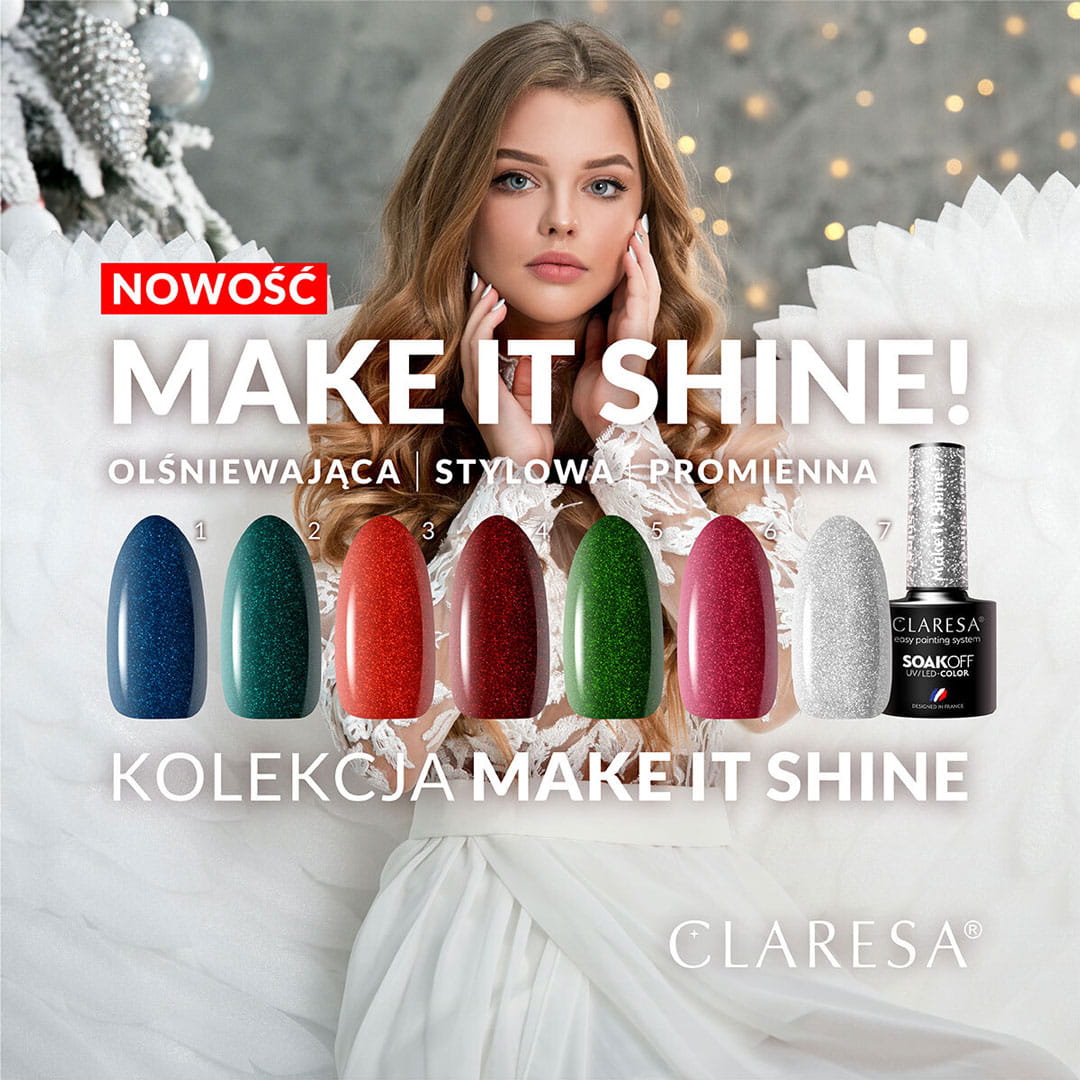 Гел лак Claresa Make It Shine! 1-5 гр,2,LilaCare Bulgaria