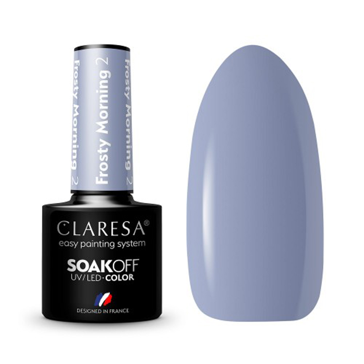 CLARESA Gel polish Frosty Morning 2 -5g,1,LilaCare Bulgaria