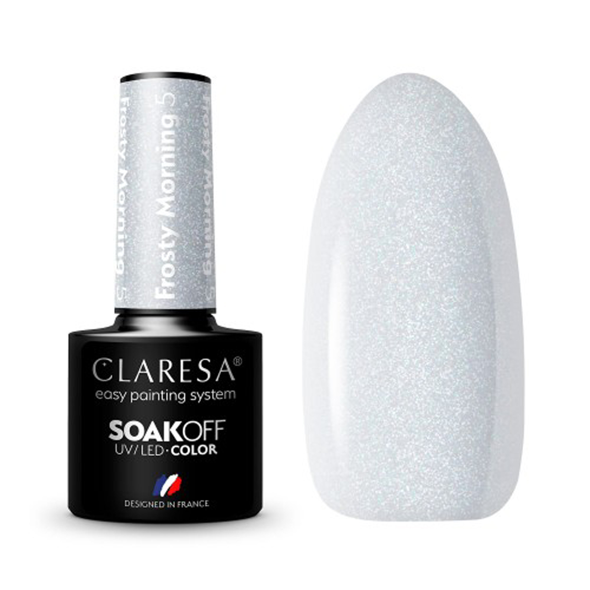 CLARESA Gel polish Frosty Morning 5 -5g,1,LilaCare Bulgaria