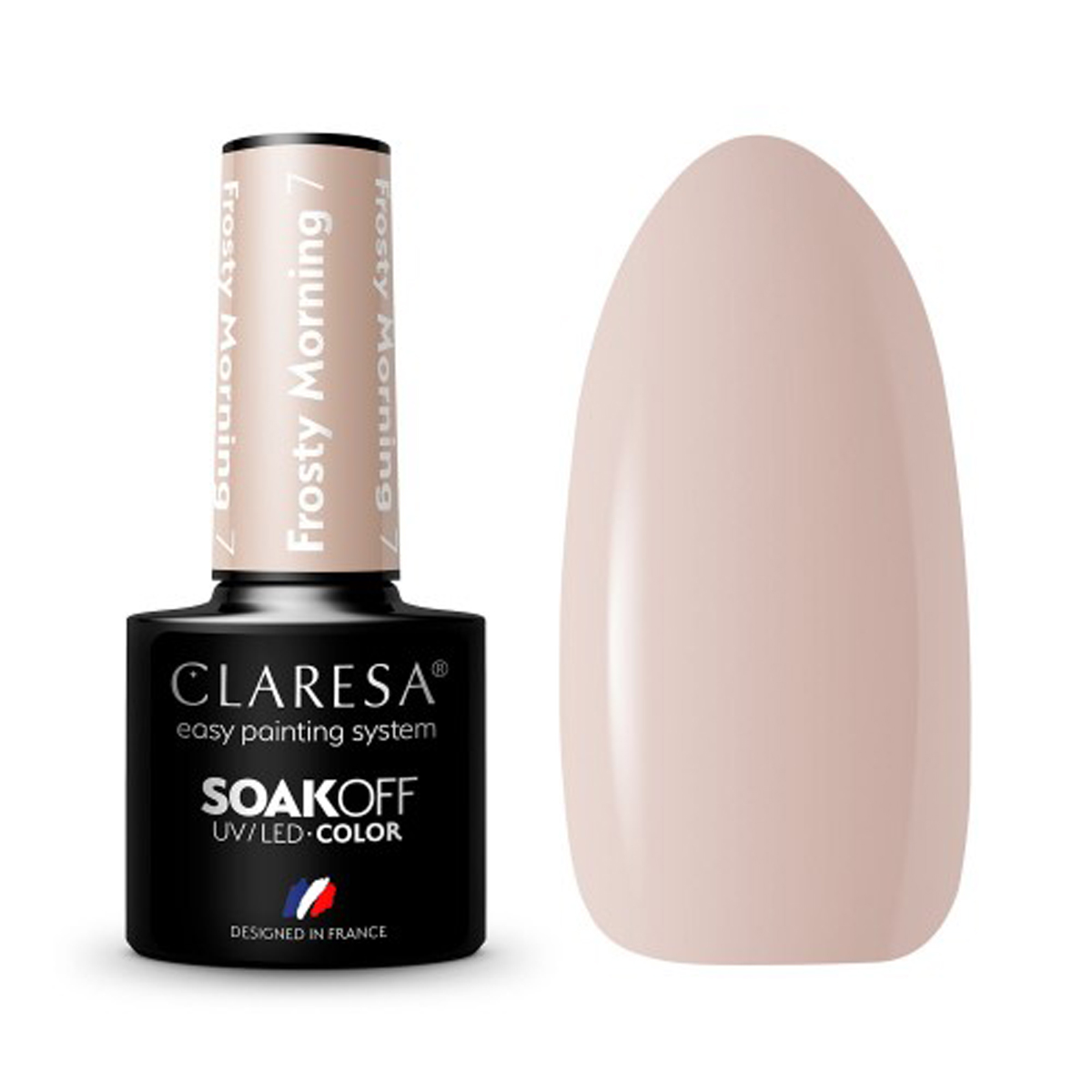 CLARESA Gel polish Frosty Morning 7 -5g,1,LilaCare Bulgaria