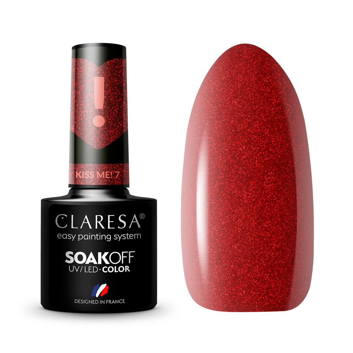 Гел лак Claresa Kiss Me! 7,1,LilaCare Bulgaria