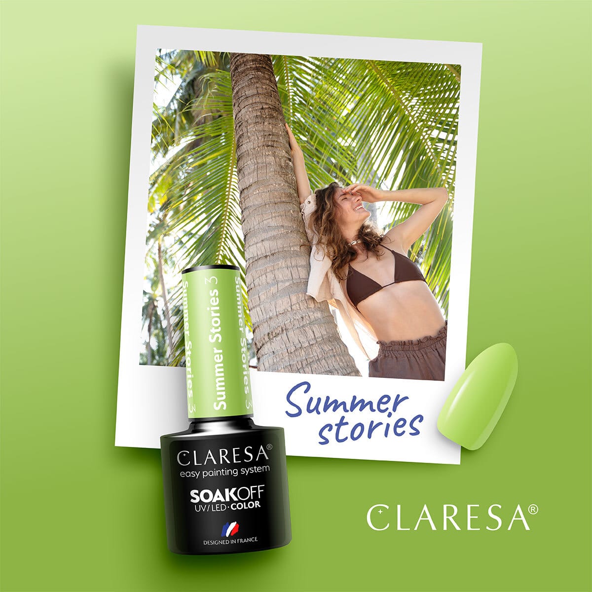 Гел лак Claresa SUMMER STORIES 3,1,LilaCare Bulgaria