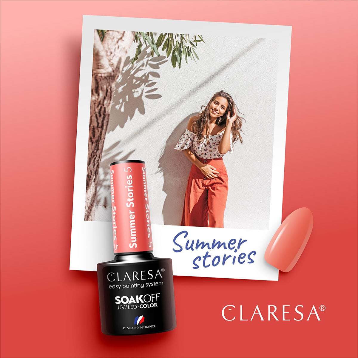 Гел лак Claresa SUMMER STORIES 5,1,LilaCare Bulgaria