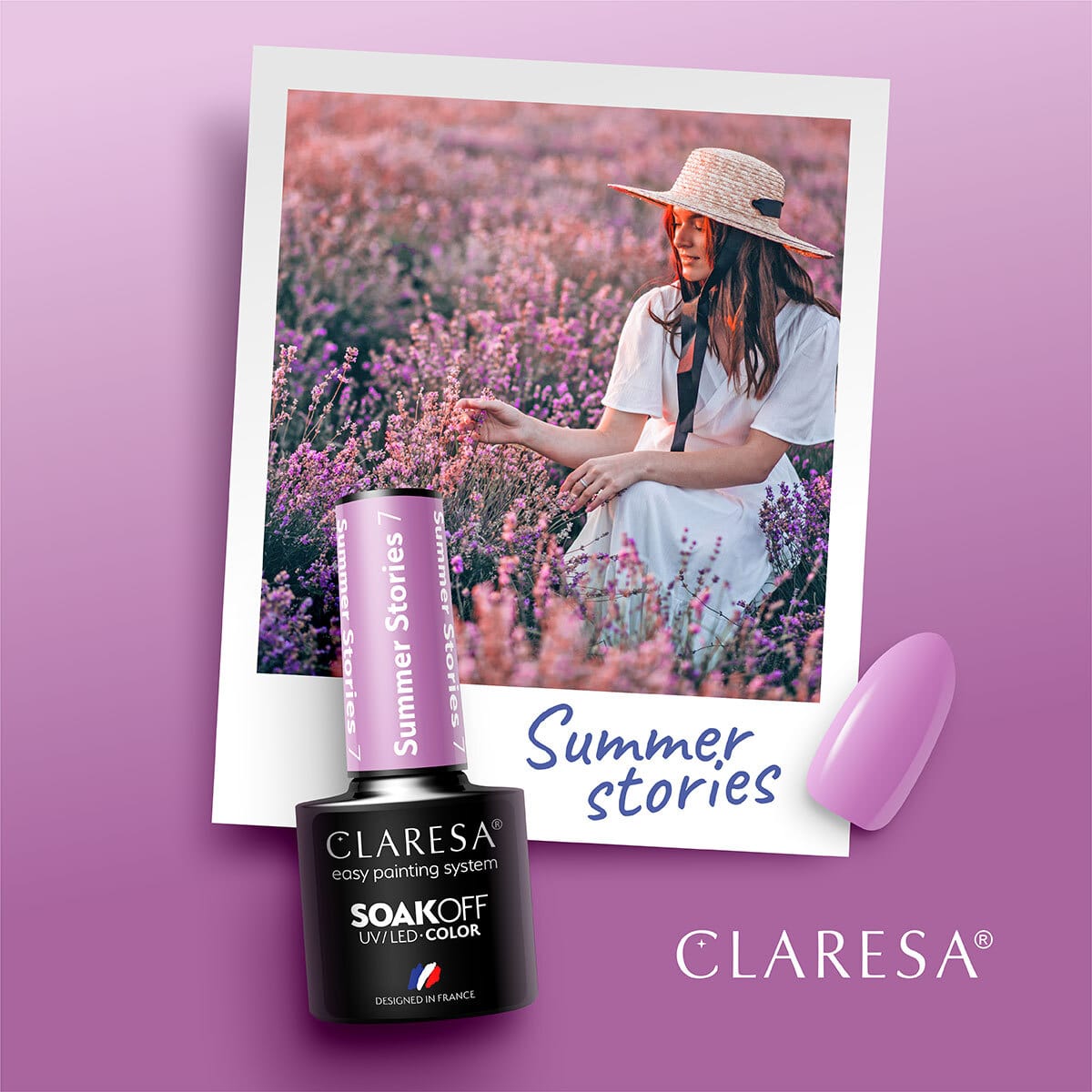 Гел лак Claresa SUMMER STORIES 7,1,LilaCare Bulgaria