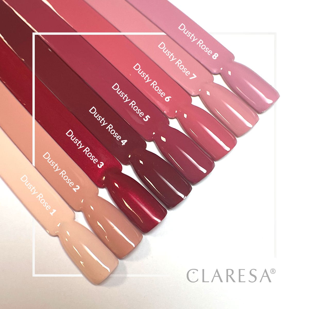 Гел лак Claresa DUSTY ROSE 1,1,LilaCare Bulgaria